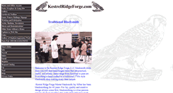 Desktop Screenshot of kestrelridgeforge.com